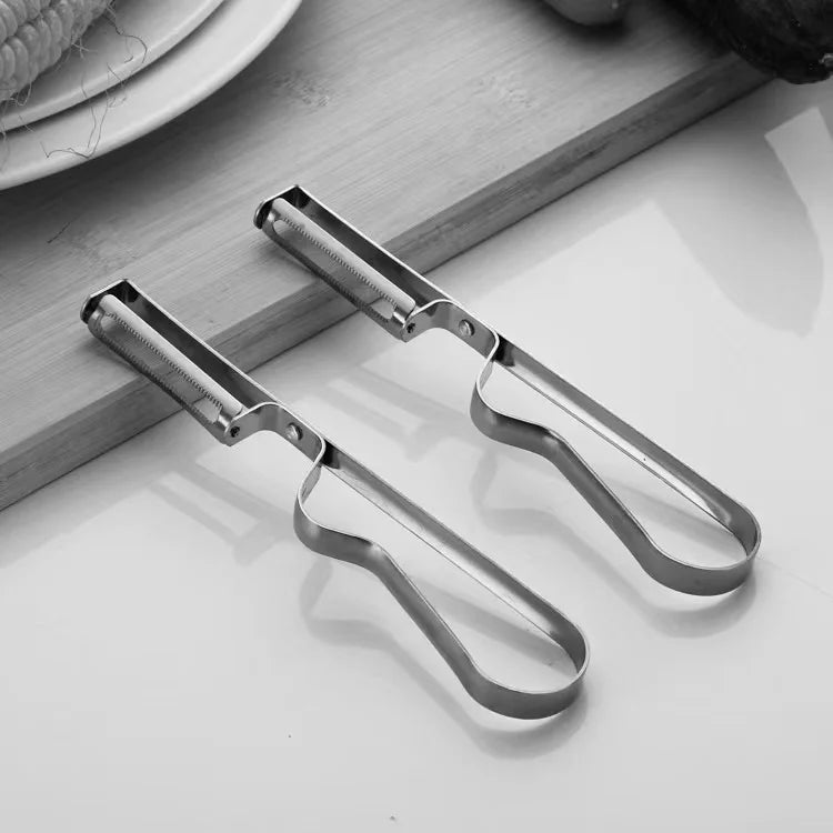 Hot Sale Potato Peeler Tools Toothbrush-shape Wholesale Stainless Steel Fruit Vegetable Peeler Household Kitchen Gadgets