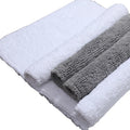 Luxurious Modern Solid Machine Made Bathroom Anti-slip Mat 100% Cotton White Color Super Absorbency and Soft Floor Bath Rug