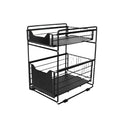 Multifunctional Pull-Out Detachable Kitchen Storage Rack Lower Sink Floor-to-Ceiling Multi-Layer Unit for Household Use