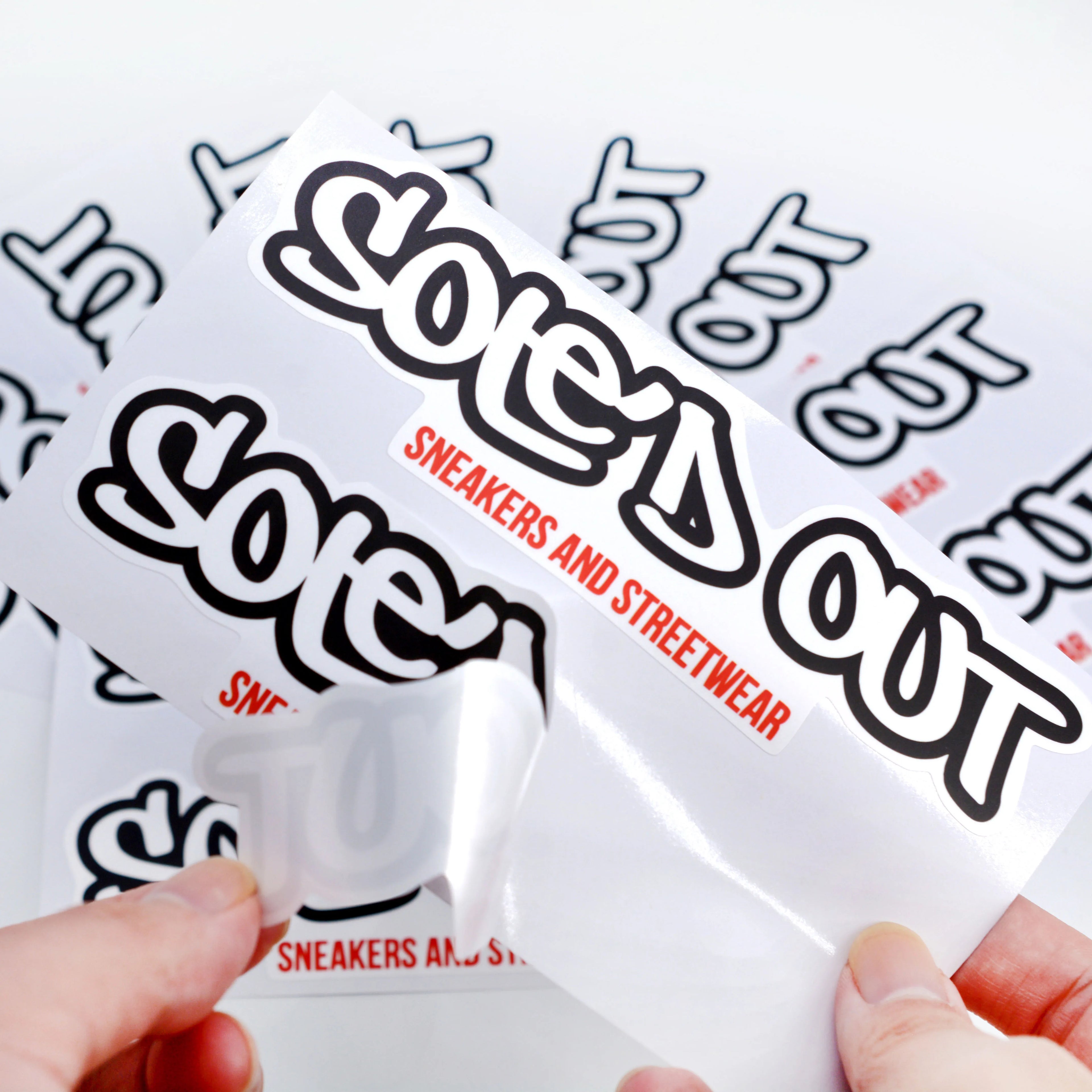 Customized Personalized Waterproof logo Stickers Customized logo Printing Stickers Roll
