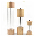 Wooden Pepper Spice Salt Corn Mill Grinder Muller Kitchen Accessories Wooden Pepper Grinder