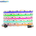 12V 24V Addressable COB LED Strip WS2811 White Black PCB Dream Color 720LEDs RGB-IC Pixel SPI FOB LED Tape