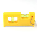 Mini Portable Magnetic Tape Horizontal Bubble Level Measuring Balance Ruler Hanging Chain Torpedo Horizontal Ruler