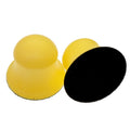3Inch Hook and Loop Hand Sander Manual Sanding Pad Round Hand Sanding Block for Sanding Disc Polishing Wood Car Drywall MegaBDM