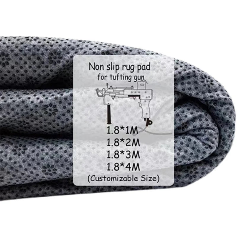 Hot Sale Breathable Dot Pattern Non-slip Backing Cloth for Tufted Rugs and Carpets 100% Polyester Eco-Friendly