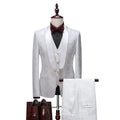 10%OFF M-6XL Autumn New Men's Evening Dress Groom Suit Suit Men's Dress Business Slim Suit Three Piece  (Jacket+Pants+Vest)