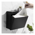Modern 304 Stainless Steel Hotel Toilet Paper Holder Rack Black Bathroom Paper Towel Box