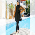 2025 Burkini Modest Swimwear Set for Ladies Muslim Women's Swimwear with Modesty Features