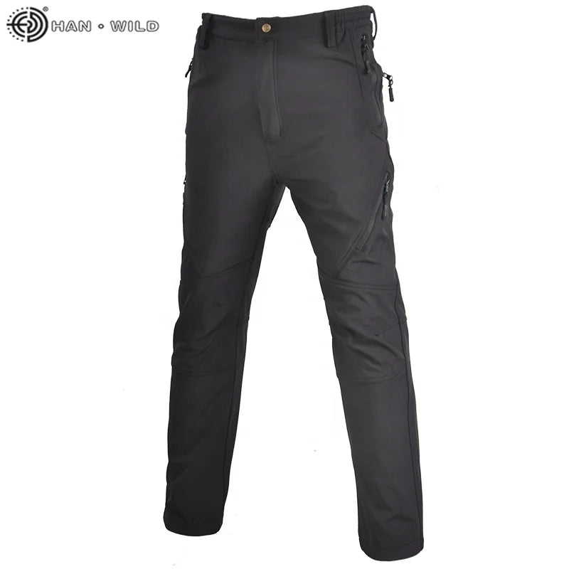 HAN WILD Men's Tactical Rip Stop Work Pants Hiking Outdoor Pants