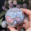 Wholesale Customized Crystal Mexico Agate Sphere Gemstone Ball for Healing