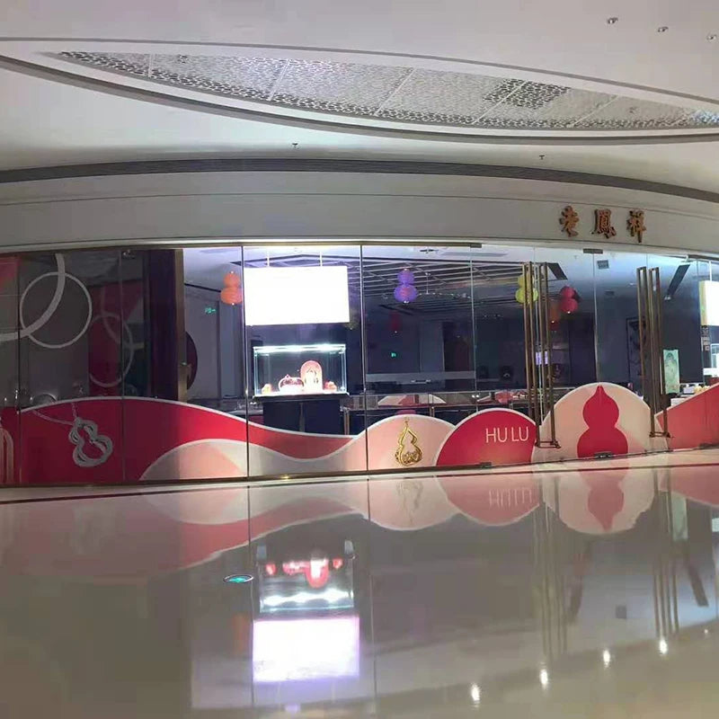 Large Wall Stickers Digital Printing Sticker Custom Indoor Outdoor Window Opaque Sticker Print for Shop Window Decals