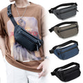 Promotion Wholesale in Stock Waterproof Hiking Adjustable Strap Shoulder Chest Bag Men's Outdoor Running Belt Waist Bag