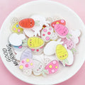 Cartoon Marshmallow Carrot Flat Back Resin Charms Cabochons for Slime Handmade DIY Mobile Phone Kids Hair Craft Decor