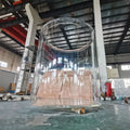 Leyu Factory Direct Sale Large Acrylic Aquariums Custom Cylinder Fish Tank Eco-Friendly Plastic Good Price