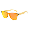 Bamboo Glasses Fashion UV400 Plastic Sun Wholesale Price Women Men Bamboo Sunglasses