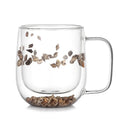 Discount Double Wall Glass Cup  Double Walled Glasses Coffee Cup Double Wall Glass Cup