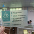 Transparent PVC Magnetic Card with Digital Printing