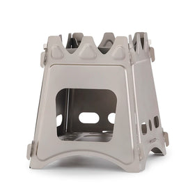 Titanium Wood Stove Compact Folding Wood Stove for Outdoor Camping Cooking Picnic Backpacking Firewood Camping Stove