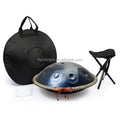 Factory Offer Steel Handpan Drum 22 Inch 9 10 12 14 Notes in Kurd D Minor With Hand Pan Accessories