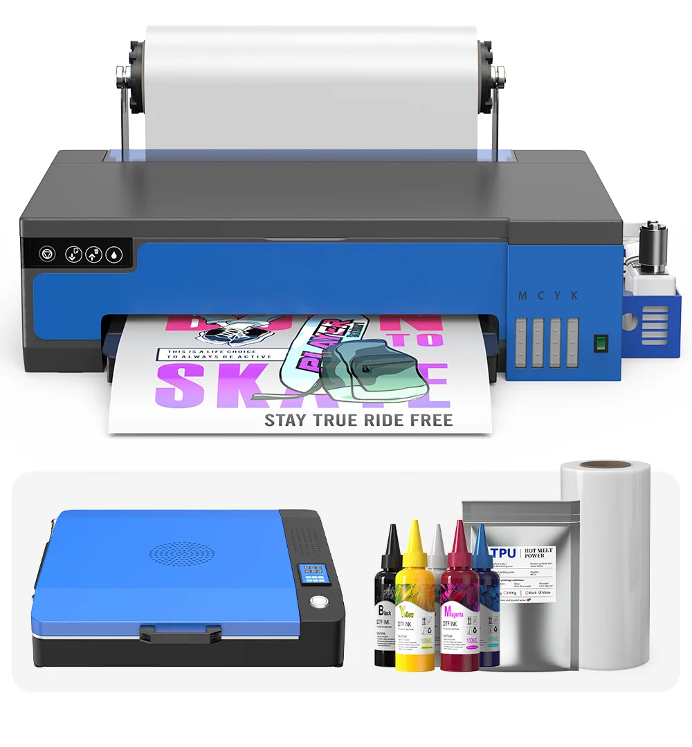 Fast Delivery A4 Dtf Printer T-Shirt Printing Machine Xp600 Dtf Printer Heat Transfer Pet Film Printer Machine for T-shirt