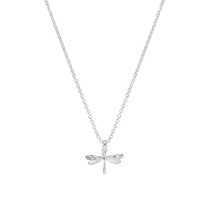Dragonfly Pendant Necklace Jewelry Animal 925 Sterling Silver Necklaces Wholesale Custom Women's Accessories 925 Silver