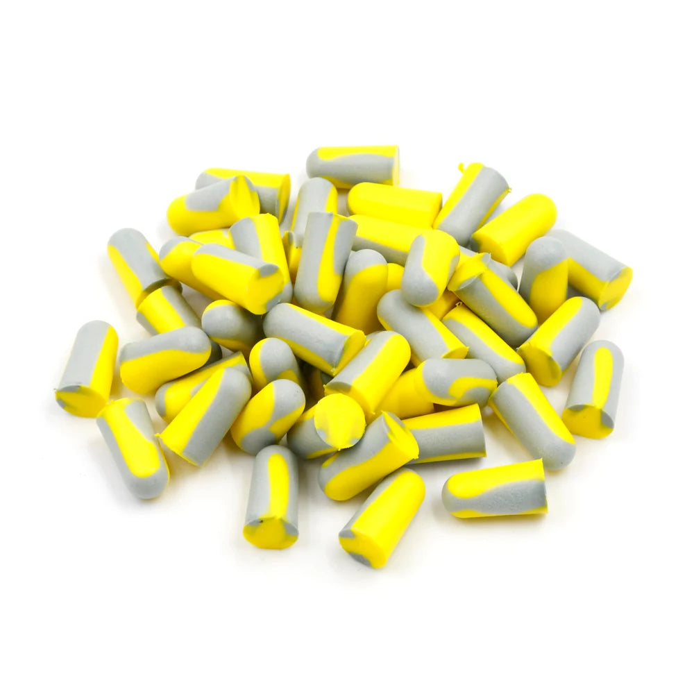 Fashion Hearing Protection 38dB PU Foam Disposable Double Color Earplugs Ear Protection CE Soft in Ear Plugs