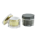 Luxury 150 ml  Cream Jar Acrylic Skin Care Container Irregular Shape Jar Plastic Container