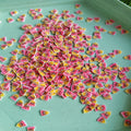 1kg Round Yellow Smile Face Mini Clay Patches Adhesive Backing for Phone Laptop Sticker Decals