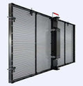 High Quality bar Shop Mall Advertising Transparent LED Screen Indoor P3.91-7.82 Transparent LED Display Video Wall