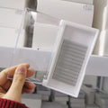 Dark Black 0.07mm 0.10mm Long Stem 3D 4D 5D 6D Premade Volume Fan Lash Extensions