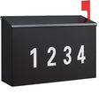 Wall-Mount Galvanized Steel Rust-Proof Metal Post BoxMailboxes for Outside