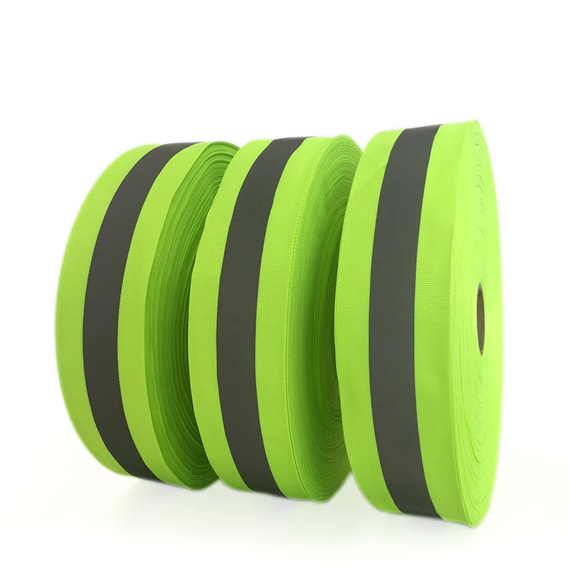 YouGuang Wholesale High Reflectivity Waterproof EN20471 Certified Reflective Polyester Webbing Warning Strap Tape