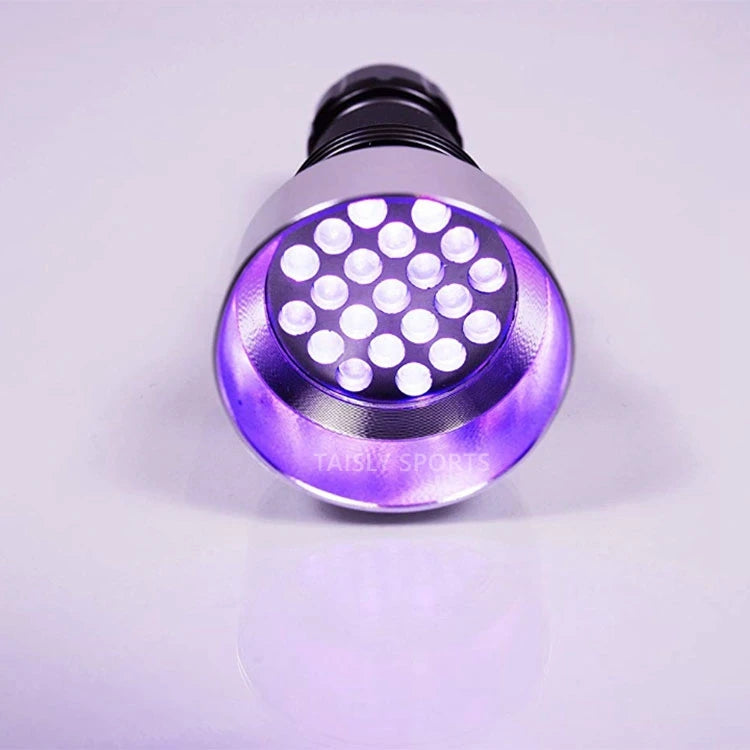UV Flashlight Rechargeable for Night Golf Balls LED Torch