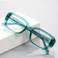 2154 Small Square New Arrival Ultra Thick Crystal Frame TR90 Fashionable Blue Light Proof Glasses Computer Eyeglasses 2025