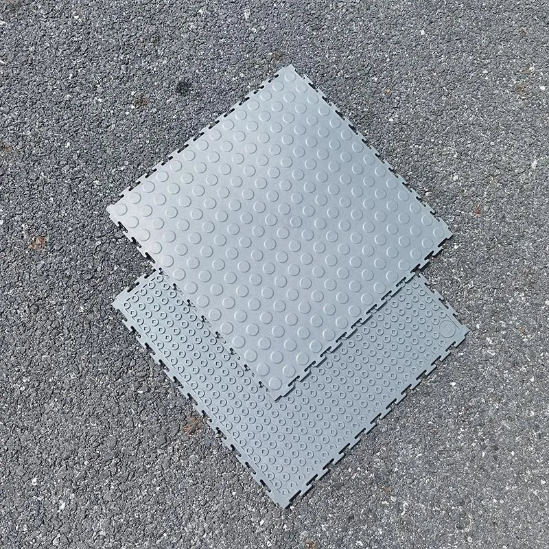 Interlocking Durable Pvc Floor Tiles for Garage Flooring Mat for Heavy Duty Warehouse Workshop Manufacturer