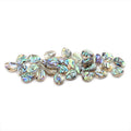 Hot Sales Natural Pearl Loose Wholesale Price Cut Gemstone Flat Back Crystal Mother of Pearl Colorful Seashell Nature Loose Gem