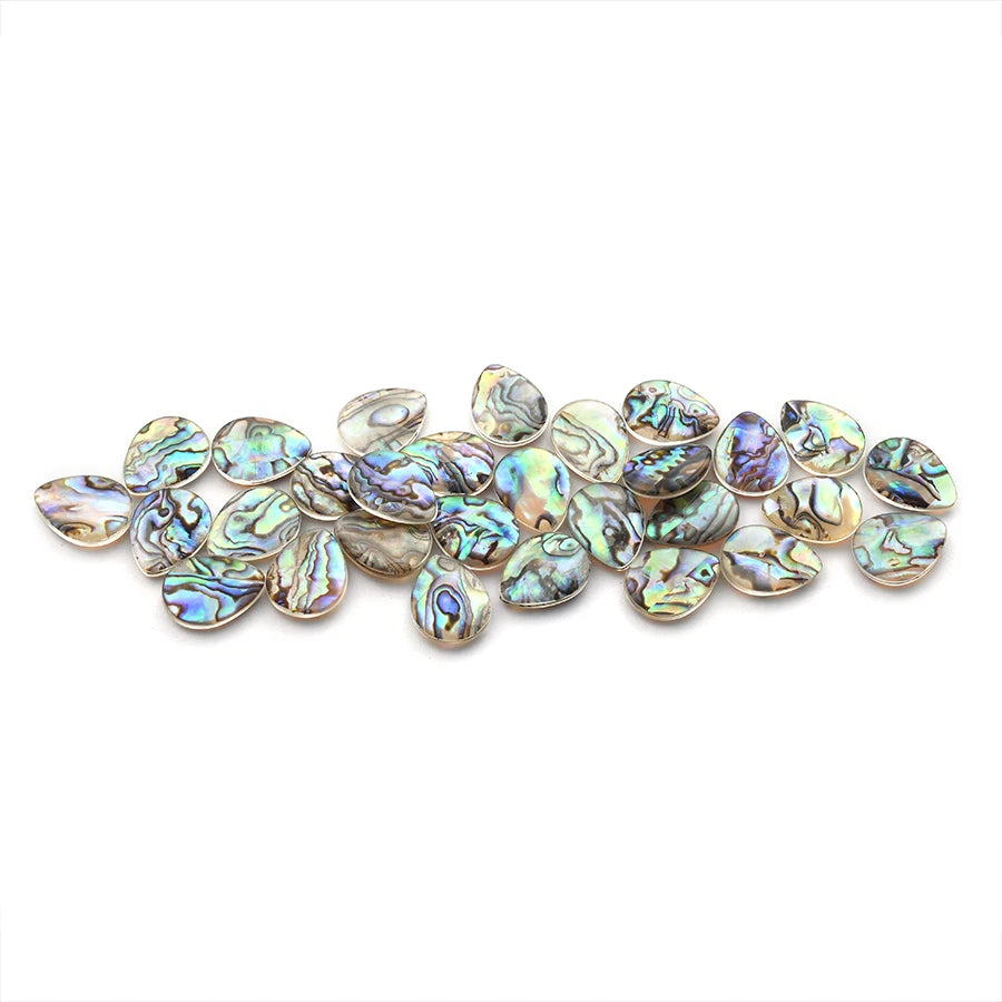 Hot Sales Natural Pearl Loose Wholesale Price Cut Gemstone Flat Back Crystal Mother of Pearl Colorful Seashell Nature Loose Gem