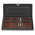 Automotive Repair 40PCS Drill Bit Set Black Iron Box Holder Cost Effective Metal Tool Kit Repair Tool Set Drill Bit Set