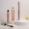 Custom Black Eyelash Extensions Serum Long Lashes Makeup Volume Waterproof FEG 3D Fiber Lash Mascara
