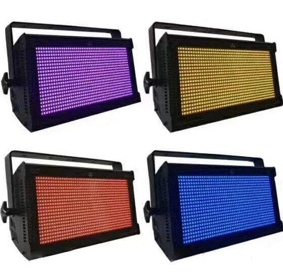 Hot Strobe Dj Led Stage Lights Dmx 512 Control 1000w Effects Rgb Strobe Led Flash Light Studio for Club Wedding