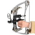 Archery Mini Compound Bow 25 Lbs Adult Shooting Fishing Hunting Bow