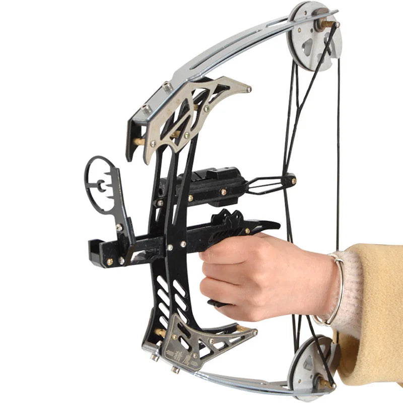 Archery Mini Compound Bow 25 Lbs Adult Shooting Fishing Hunting Bow
