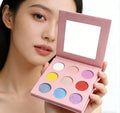DIY 9-Color Eyeshadow Palette - Customizable & Blendable Makeup Palette for Wholesale