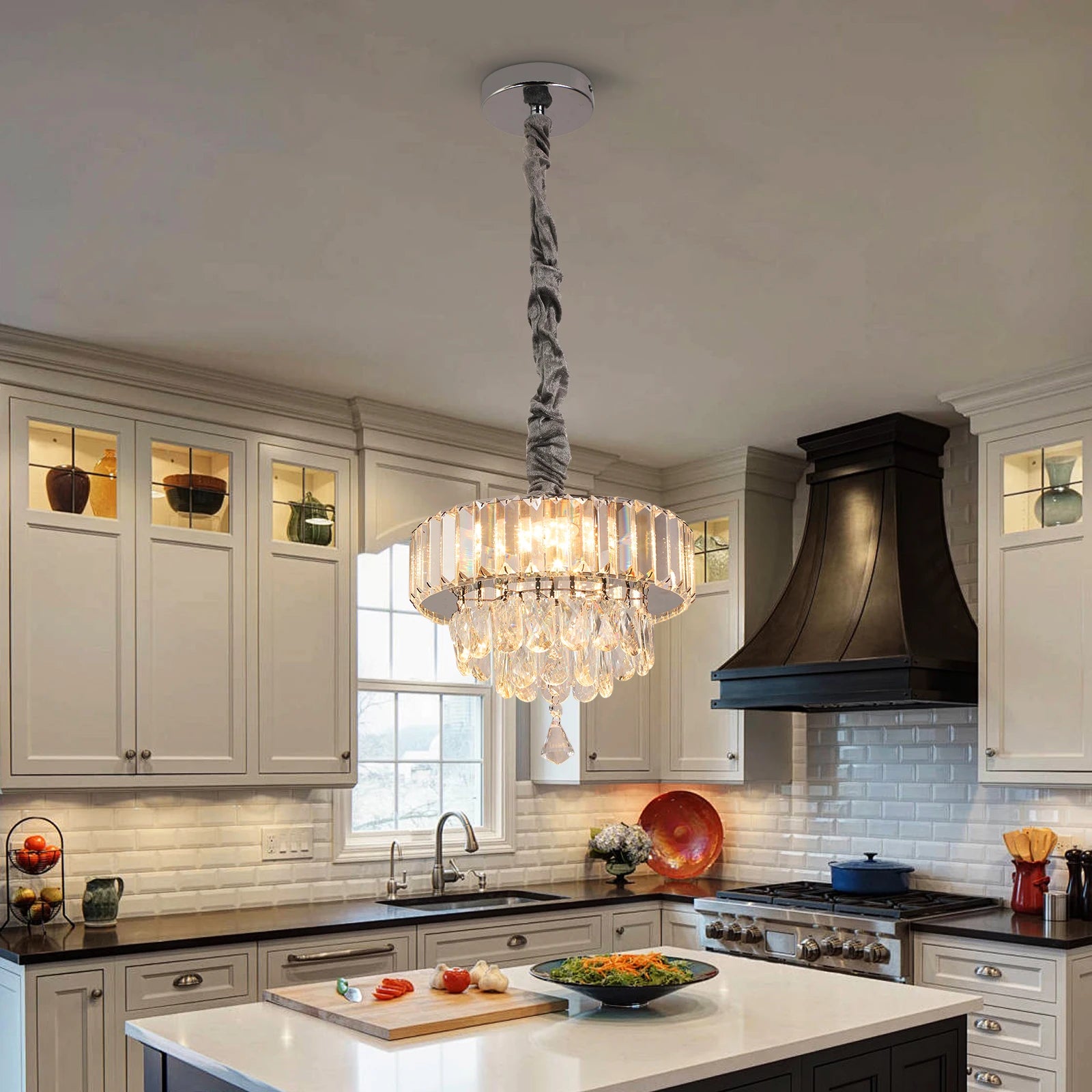 German Warehouse Modern Crystal Chandelier for Hotel Indoor Lighting Decorative Suspension
