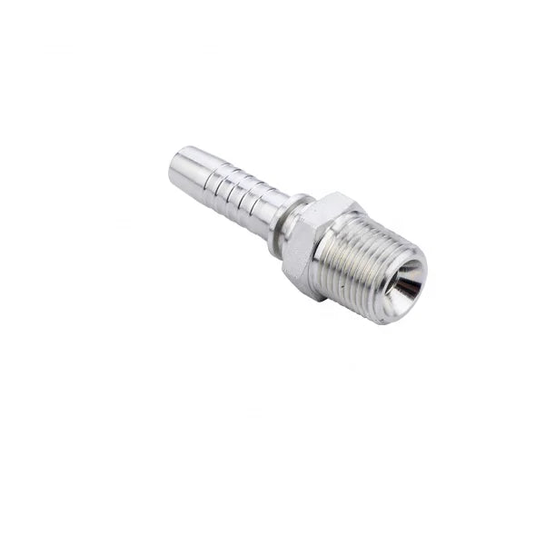 15611 American NPT Male Thread with Good Price for Sale Swaged Hydraulic Hose Fitting BSP ORFS JIC Ferrule for Flexible Hose