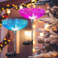 Solar Jellyfish Flowers Decorative Lights 7 Color Changing Waterproof Solar Garden Light