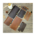 Leather Custom SketchBook Notebook with Refill Watercolor Paper
