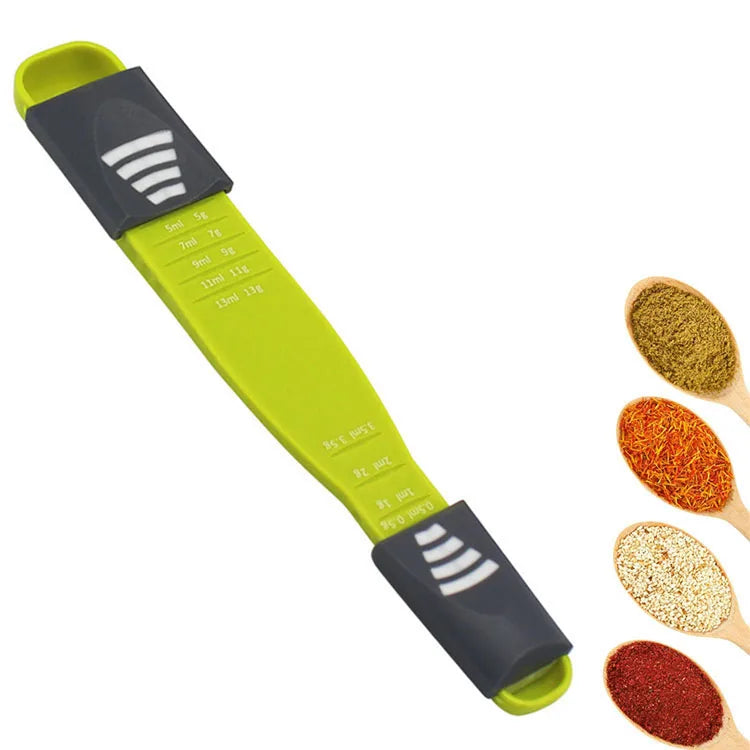 Online Hot Sale Home Kitchen Coffee Milk Spices Scoop Bakeware Gadget 8 Grades Measuring Spoon