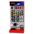 Metal Pet Rack Hanging Shelf Baseball Cap  Display Stand  Display Stand Mobile Accessories With Shelf and Peg Hooks