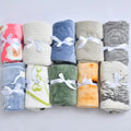 Thickened Coral Velvet Pet Blanket Flannel Material for Dogs and Cats